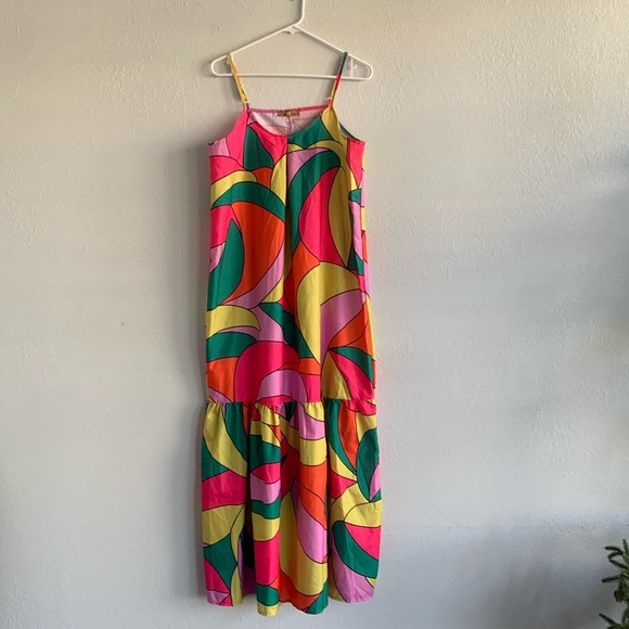 Bright colorful maxi dress - Picture 1 of 5
